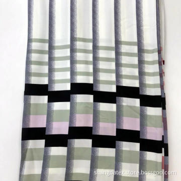 Geometry Design Summer Rayon Skärmtryckstyg